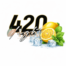 Табак для кальяна 420 Light Айс лимон Мята 40 гр